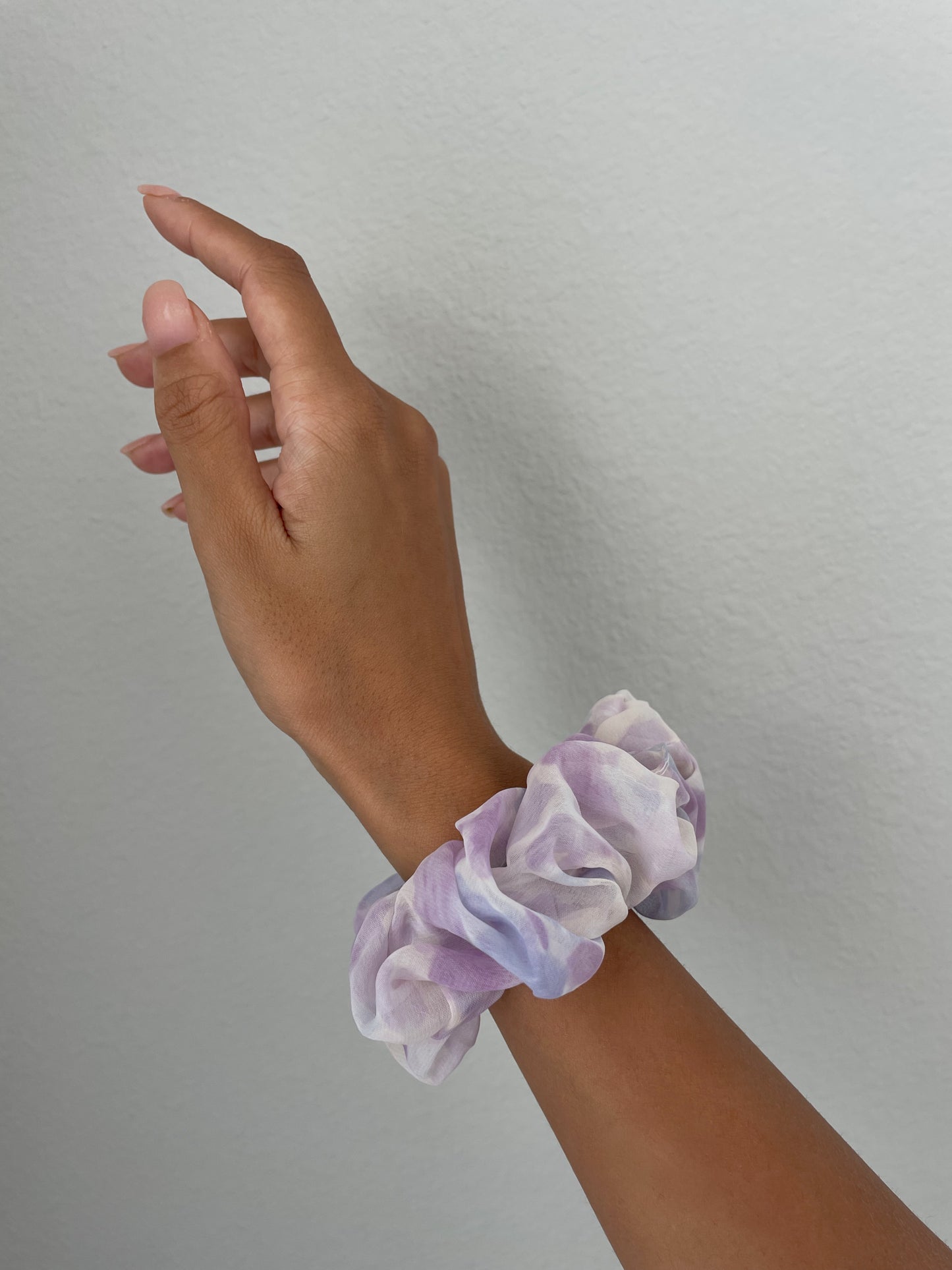 PURPLE SKY Cloud Scrunchie