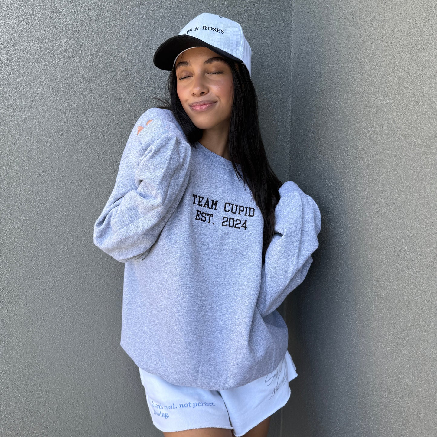 TEAM CUPID SWEATSHIRT / Embroidered