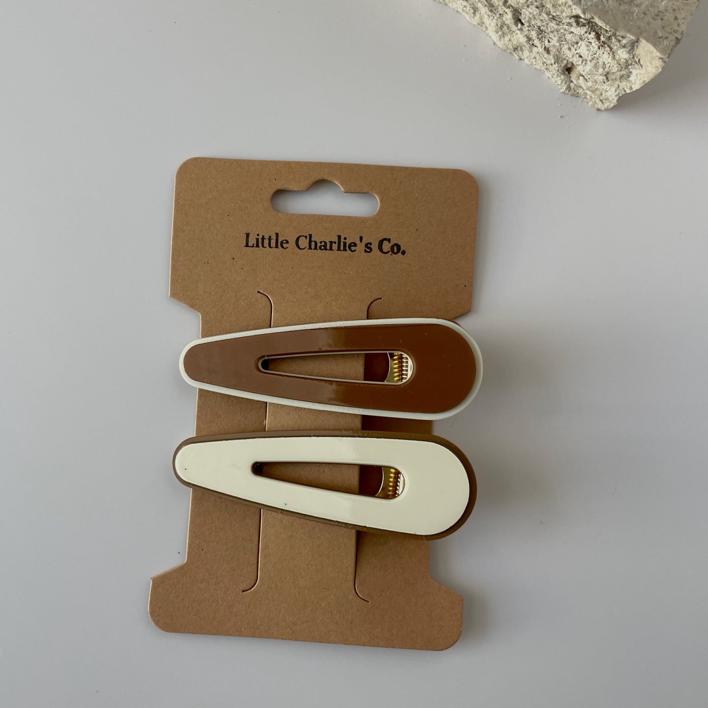 SADDLE Hair Clips