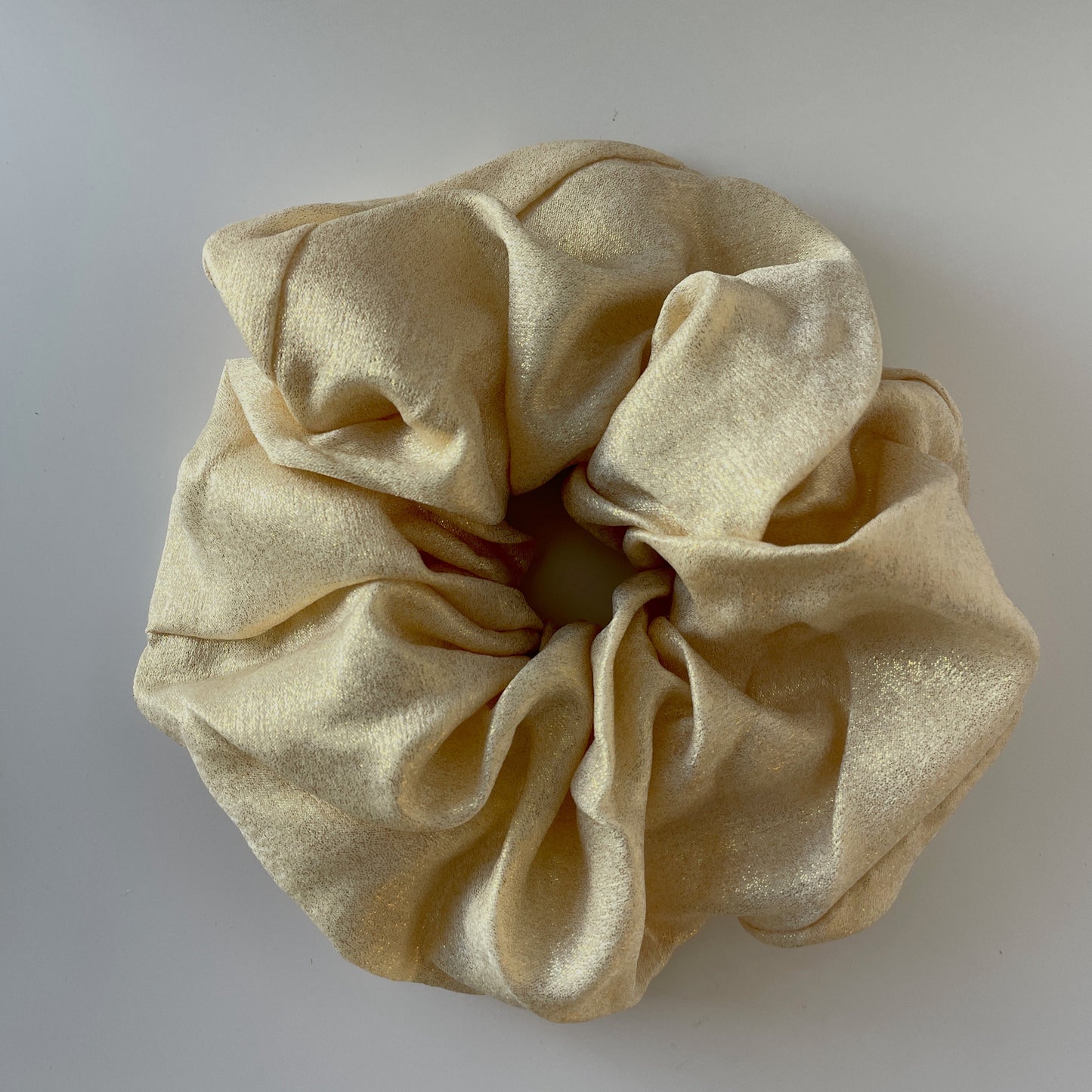 CHAMPAGNE OVERSIZED Satin Scrunchie