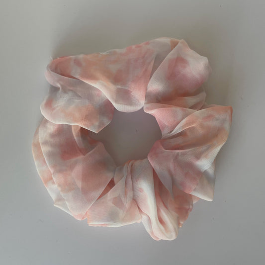 PINK Sky Cloud Scrunchie